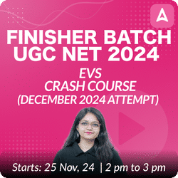 FINISHER BATCH | UGC NET 2024 EVS CRASH COURSE (DECEMBER 2024 ATTEMPT) | Online Live Classes by Adda 247